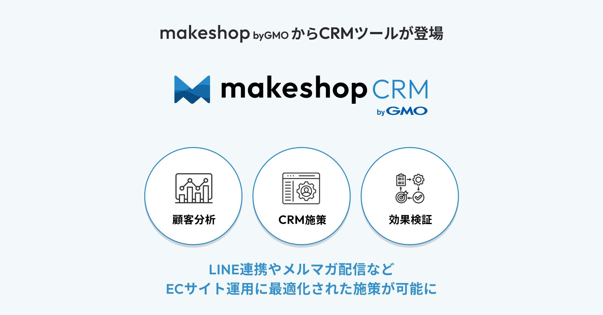 GMOメイクショップがCRMツール「makeshop CRM byGMO」の提供開始