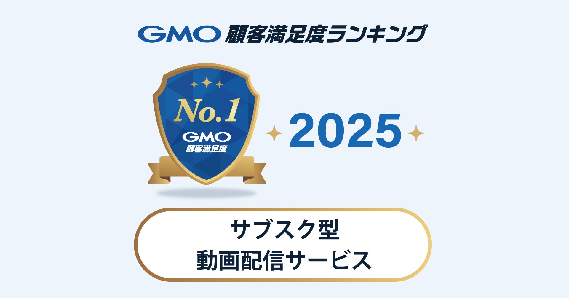 【2025年 GMO顧客満足度ランキング】「サブスク型動画配信サービス」の総合1位はDMM TV【GMOリサーチ&AI】