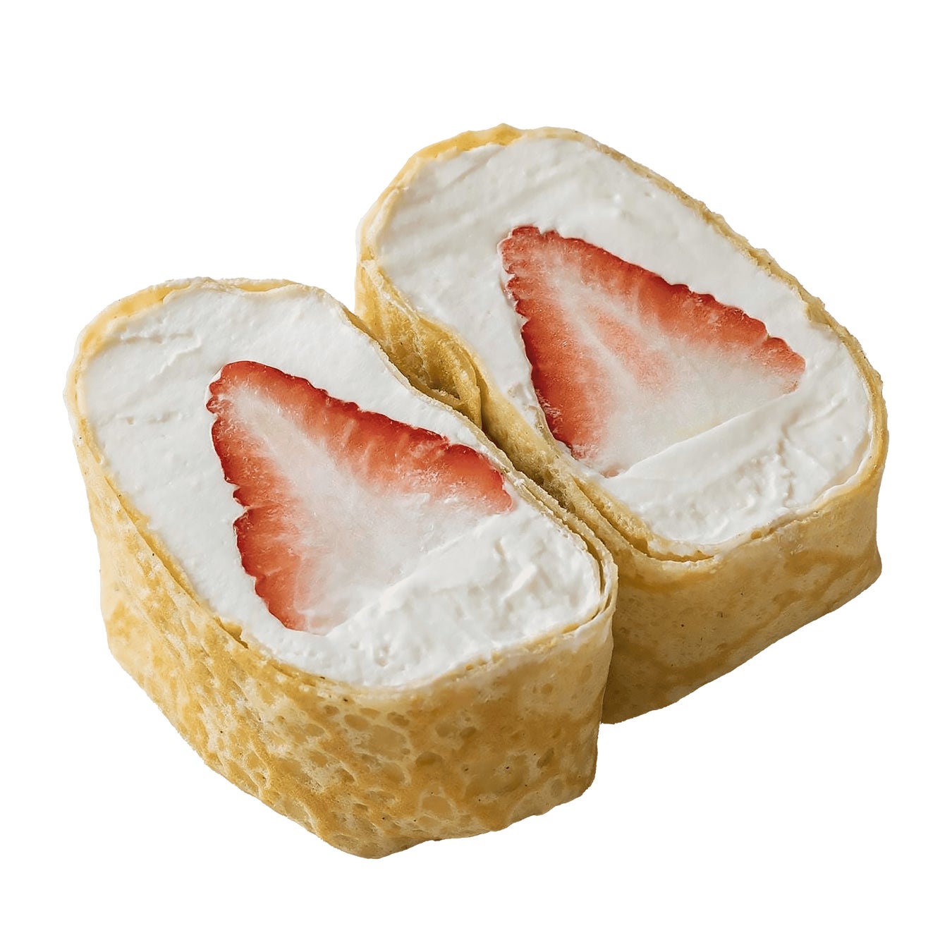 まるごと苺(クレープ)