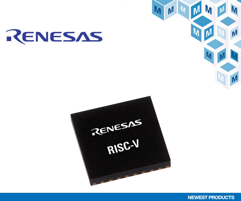Cpu Renessas マウザー、Renesasが自社開発した32ビットRISC-V CPUコアを搭載した低消費電力マイクロコントローラ「R9A02G021」の ...