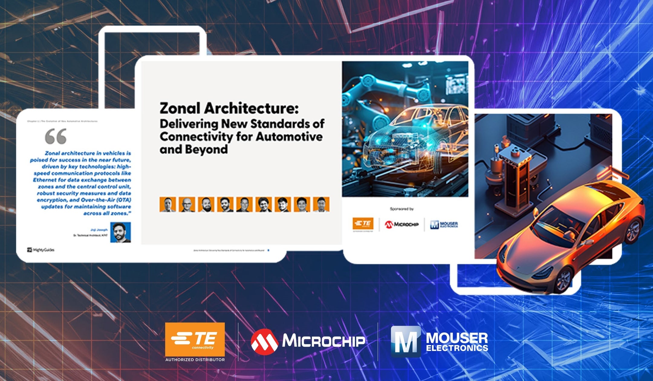 マウザー、新たにeBookの提供を開始 TE ConnectivityおよびMicrochip Technologyと共同で自動車ゾーン ...