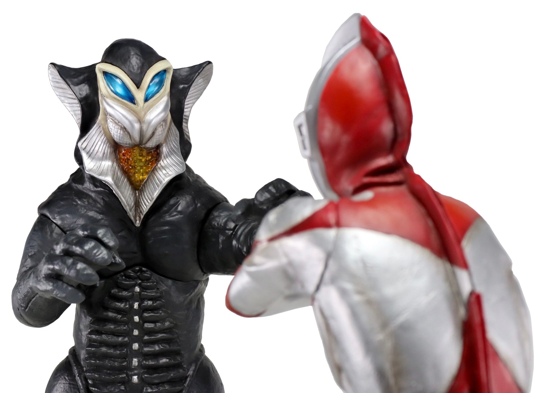 ウルトラマンA メフィラス星人 レッドキング ミラーマン ソフビ ポリ ウルトラマン』に登場する、『メフィラス星人』が30cmスケールの