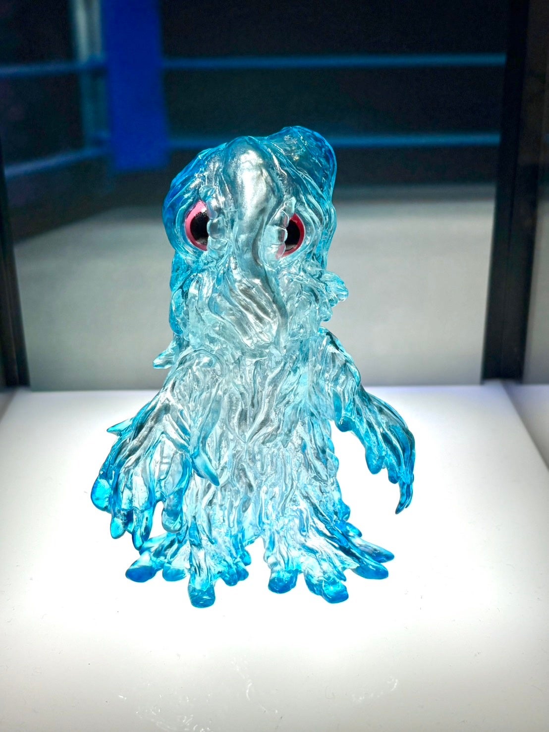 限定品/ヘドラ ソフビ アパレルブランド【UNREFINED】にて、デニムジャケットを