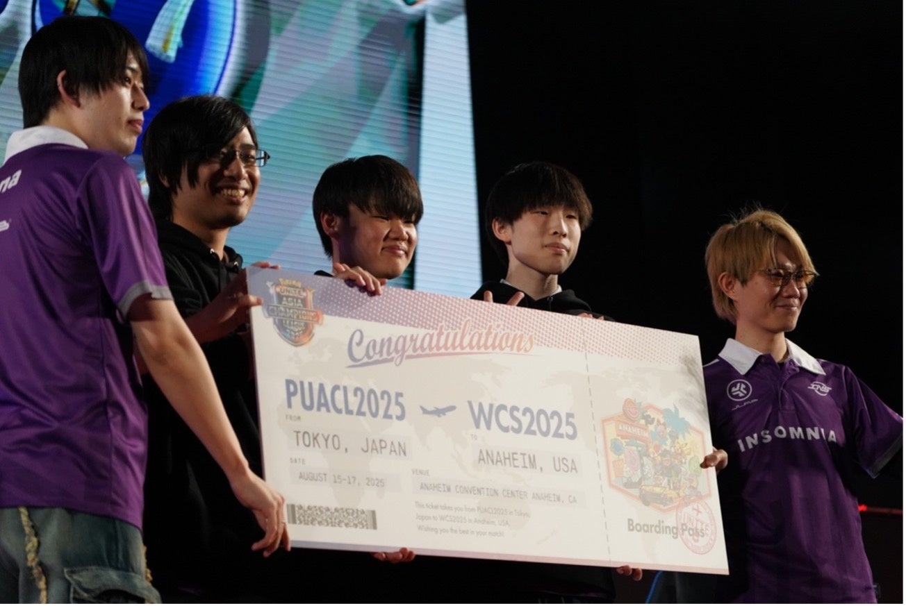 INSOMNIA、ポケモンユナイトアジア王者!世界大会へ INSOMNIA、ポケモンユナイトアジア王者!世界大会へ