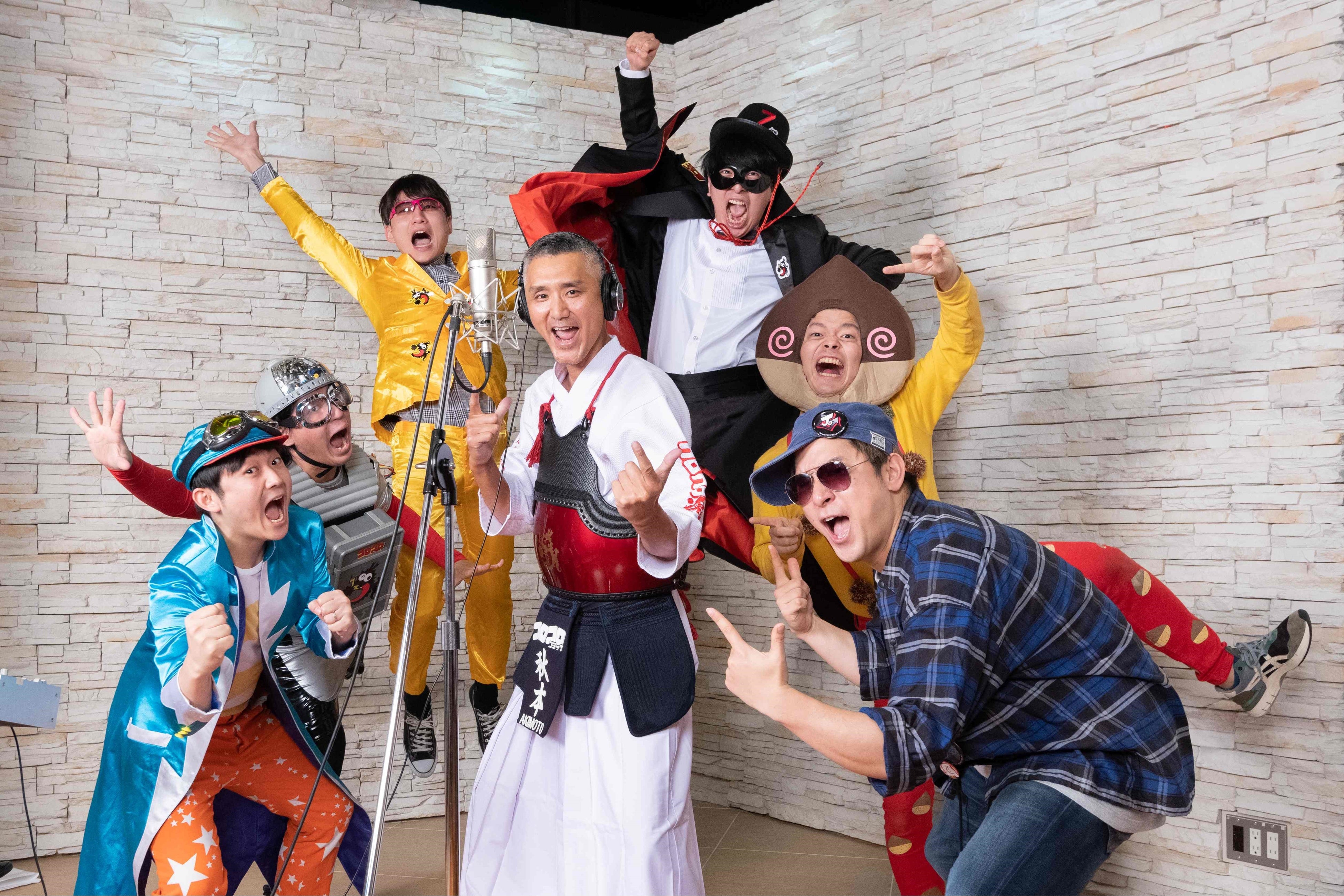 編集長を筆頭に、美声よりも声量で力を発揮するタイプが揃っているのが特徴だ！