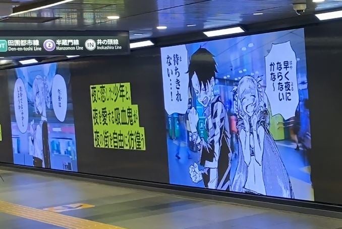 実際の展開写真　昼ver.