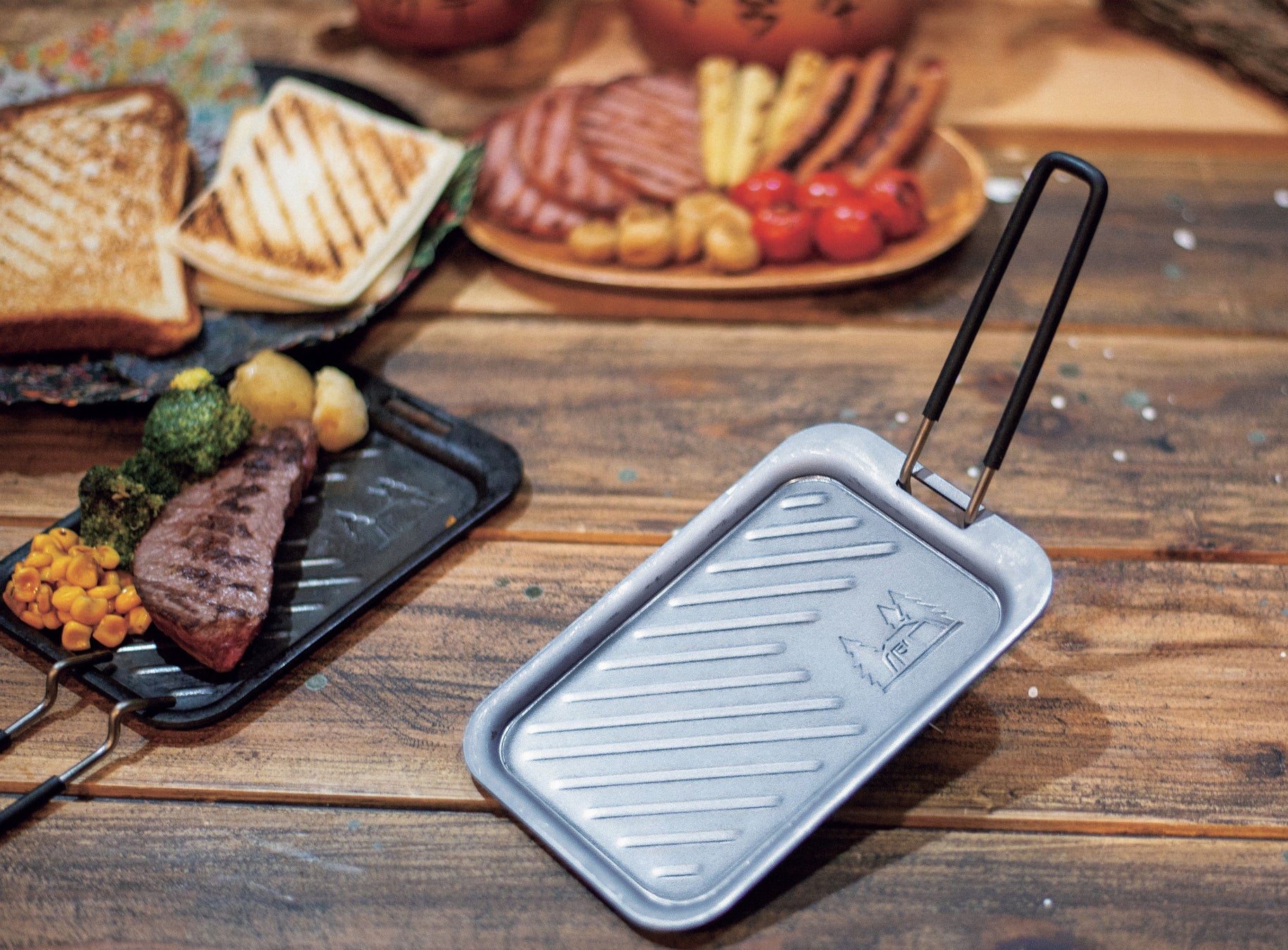 『ハンドル付き 極厚鉄板SOLO』