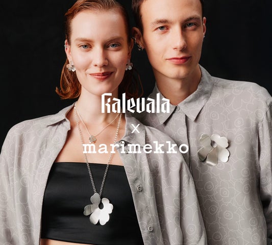 KALEVALA × MARIMEKKO」ジュエリーコラボレーションが拡大!シルバー KALEVALA × MARIMEKKO」ジュエリーコラボレーションが拡大!シルバー