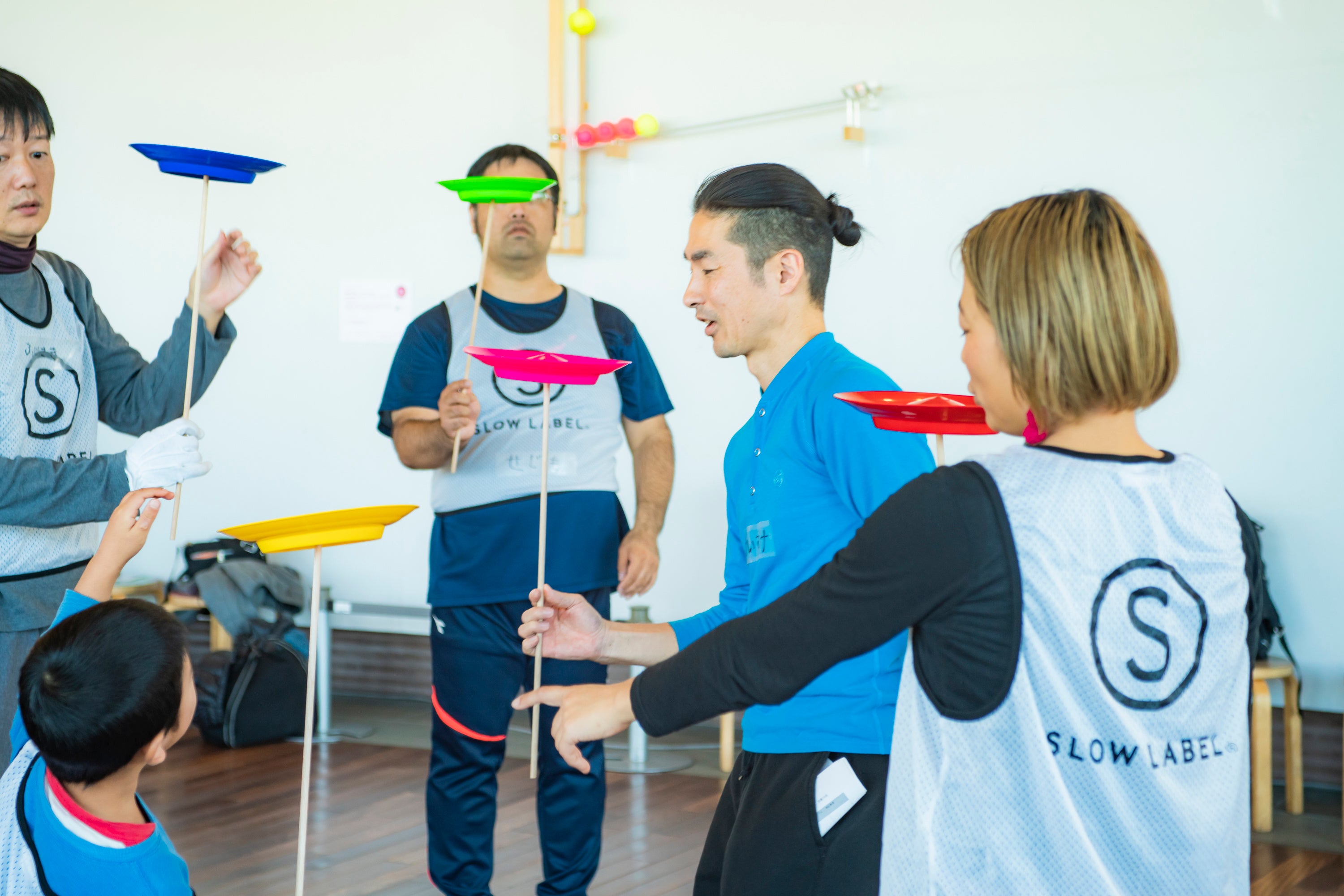 ソーシャルサーカスワークショップ(スローレーベル)