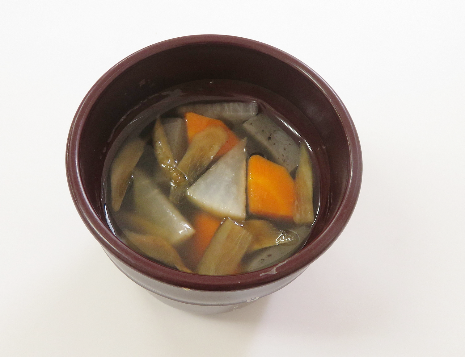 提供する給食のイメージ　けんちん汁