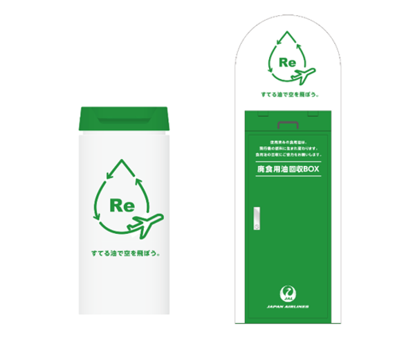 各家庭専用回収ボトルと店舗用回収ボックス（イメージ）