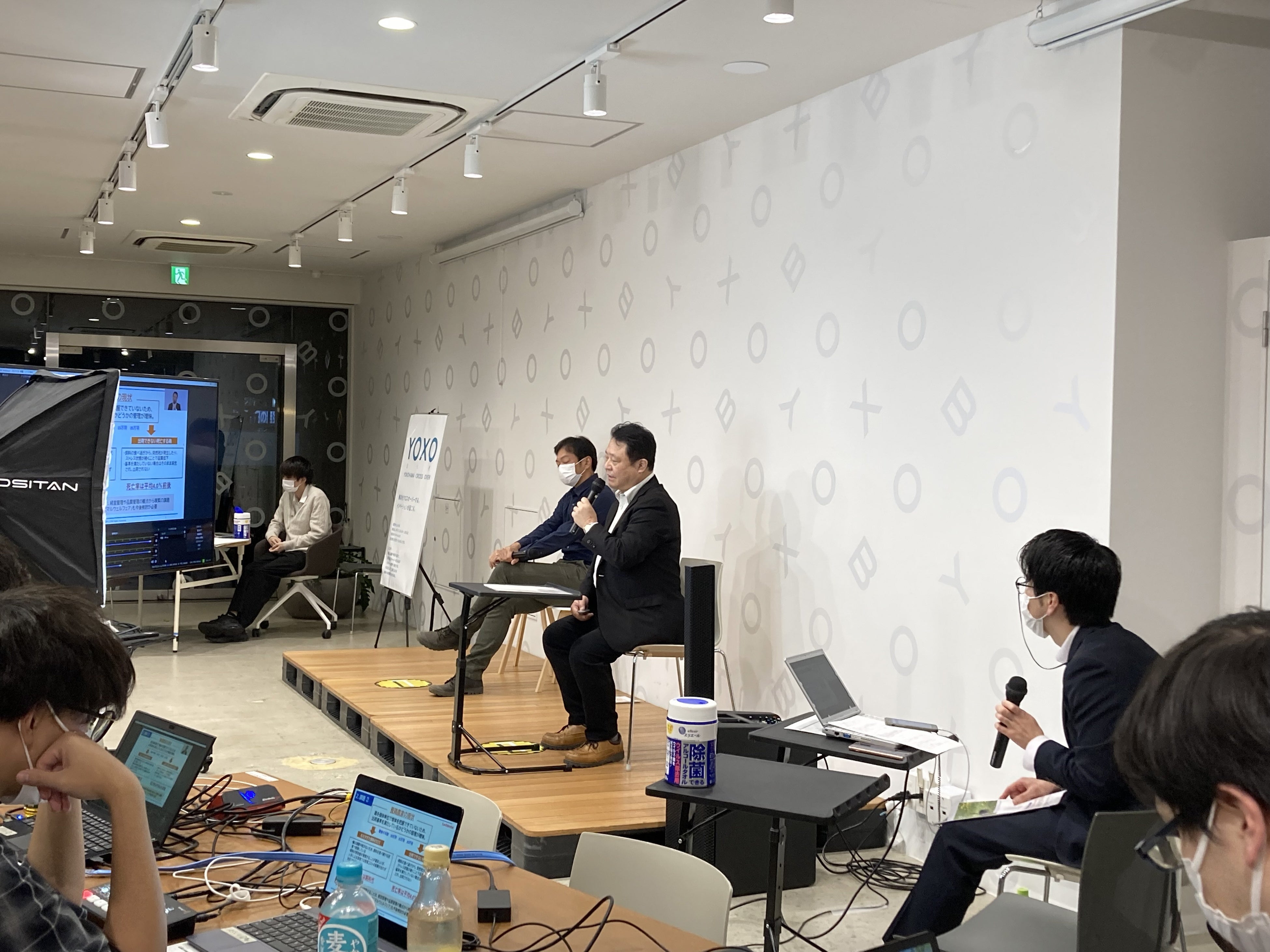 第19回横浜ベンチャーピッチ（オンライン配信）の様子