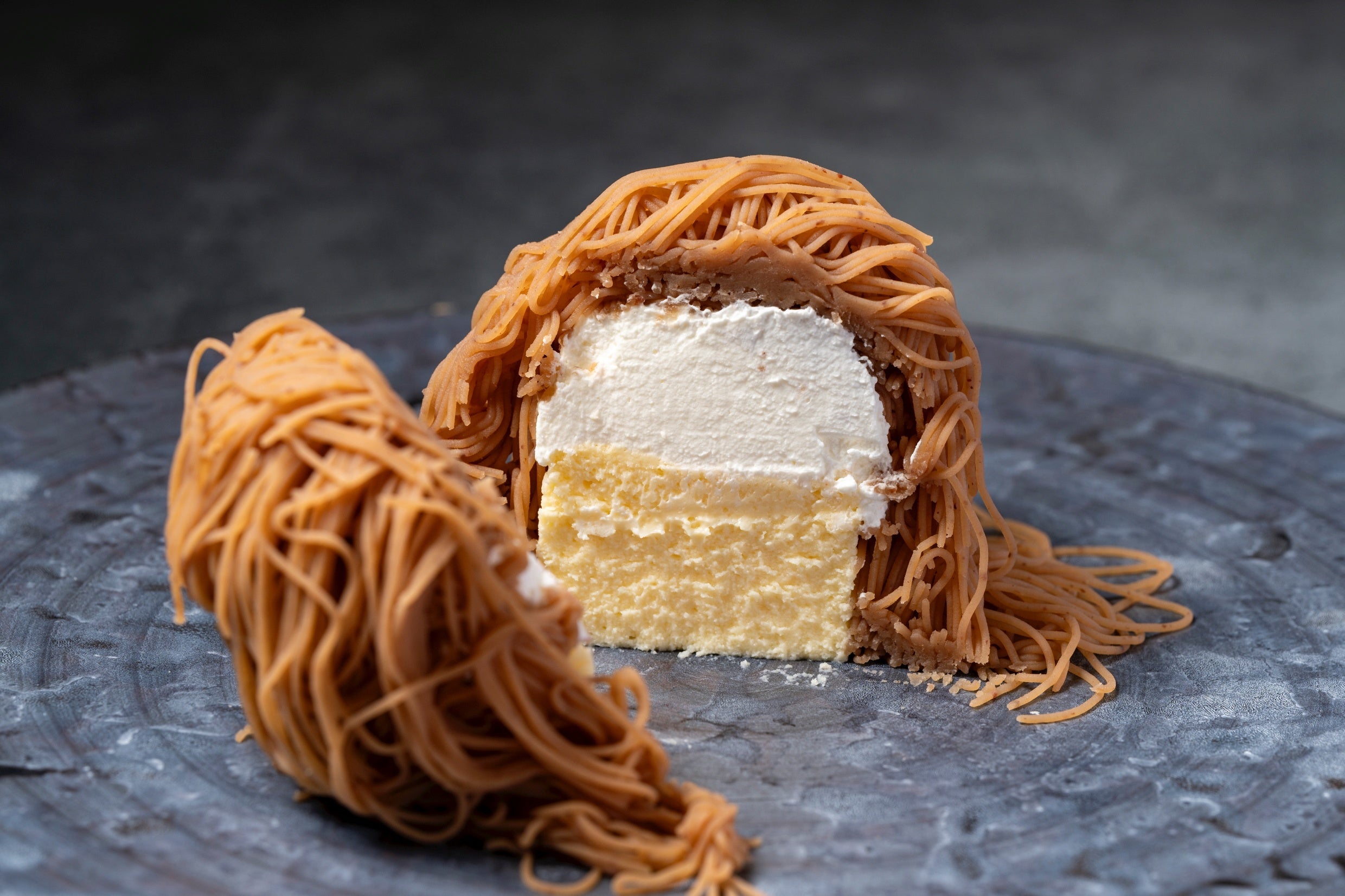 バスクチーズモンブラン