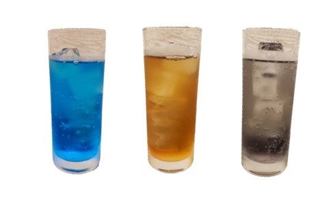 「対象ドリンク（3種）イメージ」