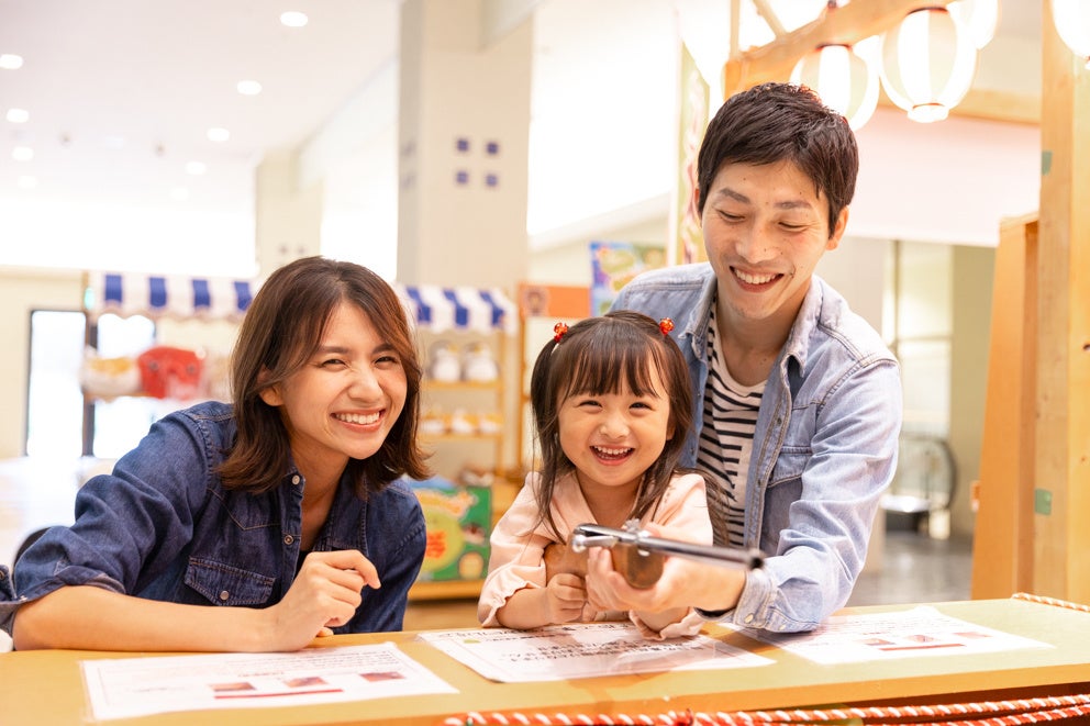 ＜ショップ＆アミューズたまて箱＞ 箱根土産や「縁日」、AR ゲームなどが楽しめる♪