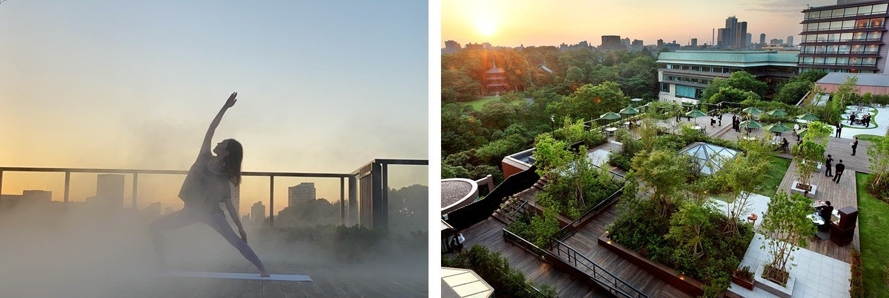 ホテル椿山荘東京 庭園を一望できる空中庭園で東京雲海の霧 に包まれながら楽しむ 雲の中のヨガ をゴールデンウィークの３日間限定で開催 藤田観光株式会社のプレスリリース