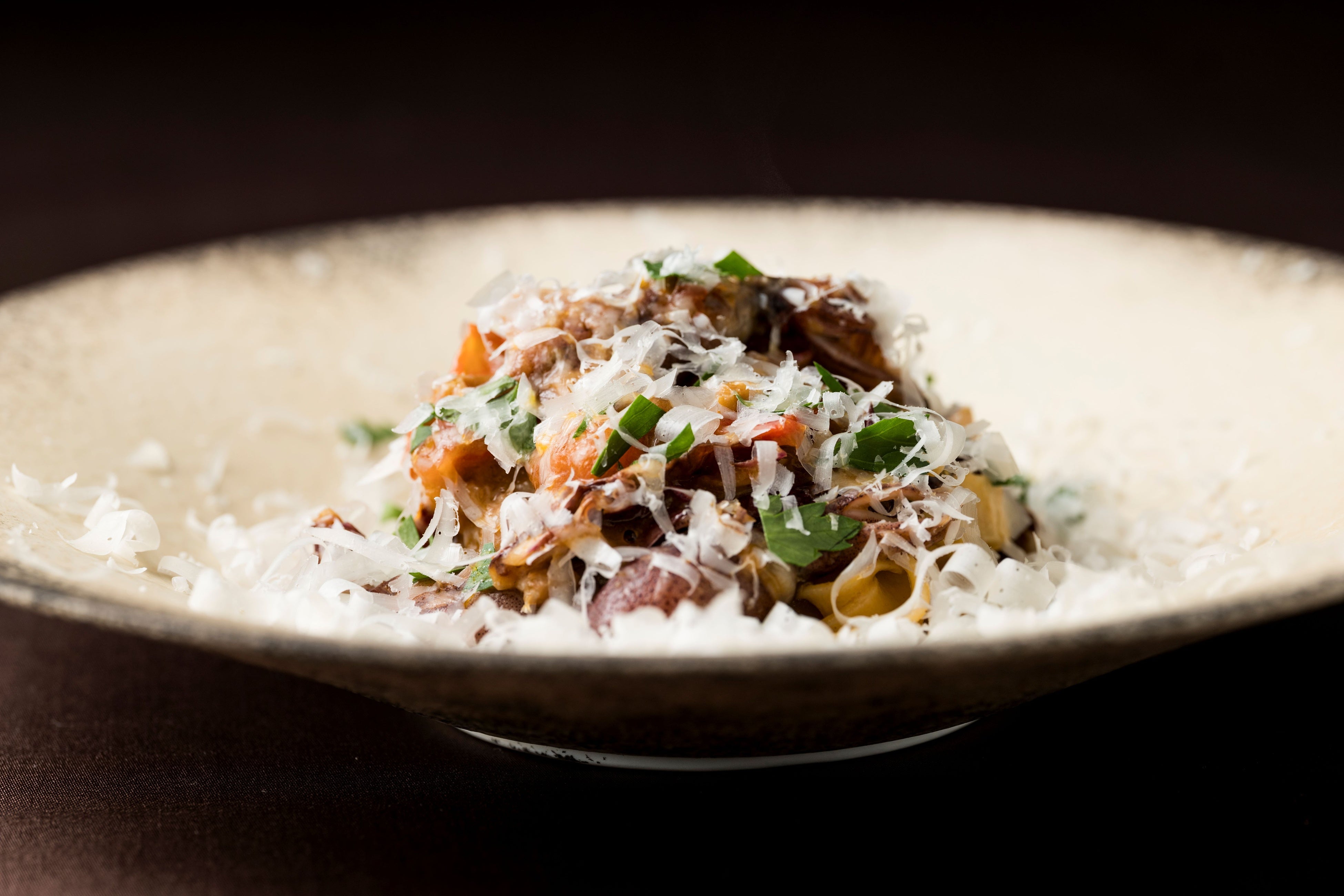 ホタルイカのタリアテッレ