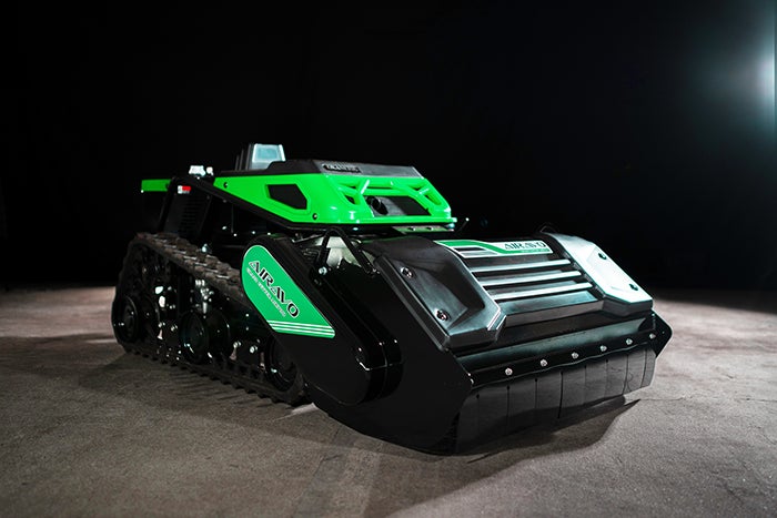 ラジコン草刈機 GrassChopper 刈幅100cm 23.7馬力ハイパワー 有)田辺 ラジコン草刈機 GrassChopper 刈幅100cm 23.7馬力ハイパワー 有)田辺