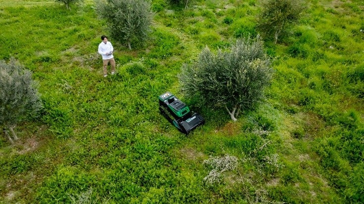 草刈り機 AK-1800 電気式刈払機 1台 京セラインダストリアルツールズ(旧