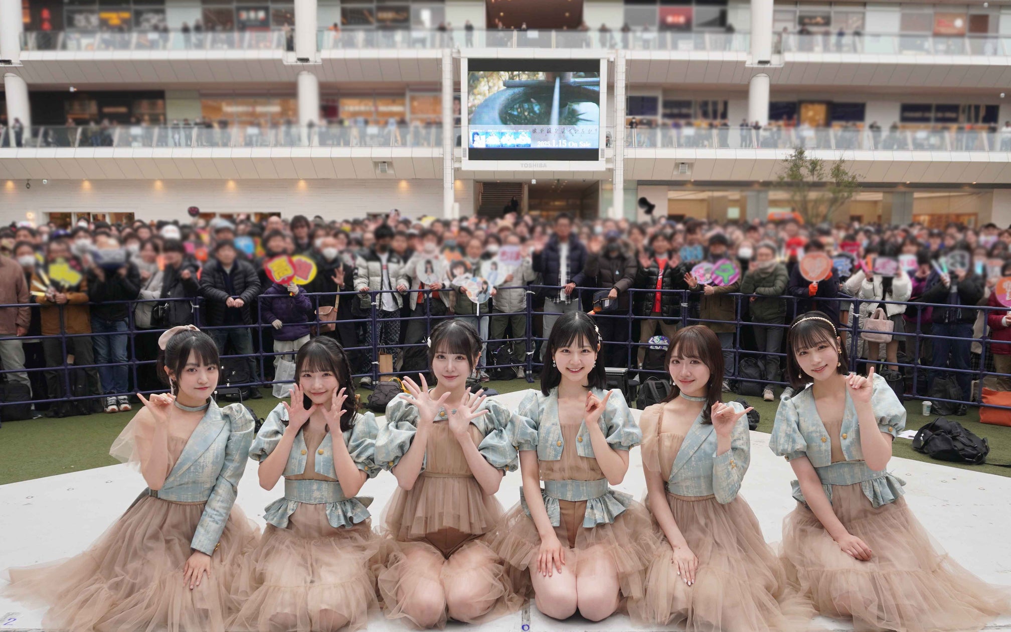 STU48 11thシングル「地平線を見ているか?」リリースイベントを STU48 11thシングル「地平線を見ているか?」リリースイベントを
