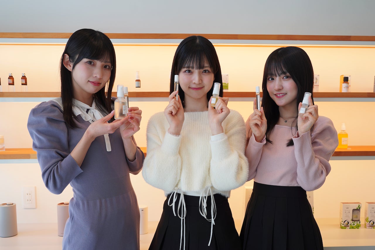 STU48 推しアロマ第2弾発売決定尾崎世里花・久留島優果・曽川咲葵 本能 STU48 推しアロマ第2弾発売決定尾崎世里花・久留島優果・曽川咲葵 本能