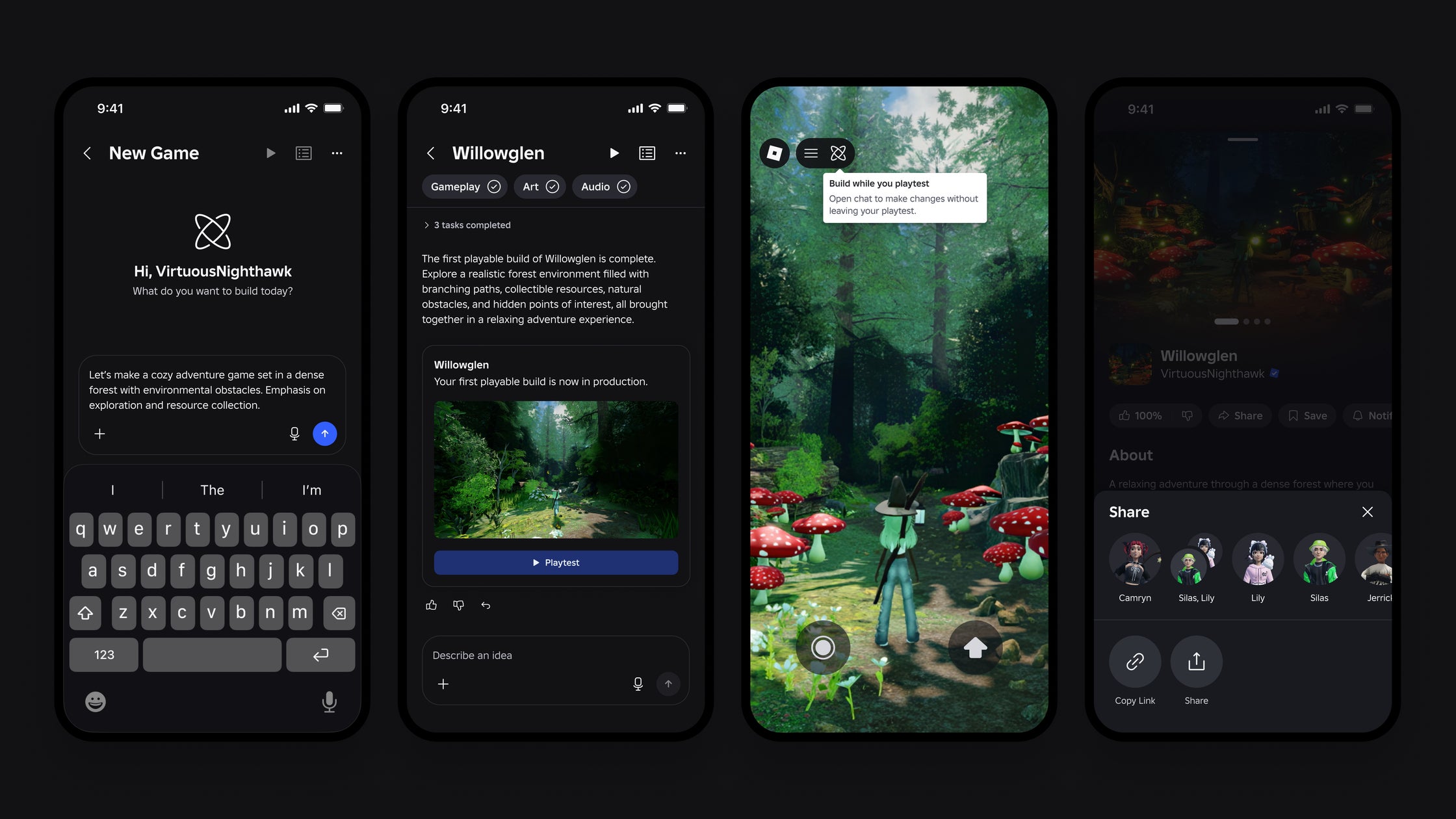 Roblox新機能「Build」発表!AIでスマホから簡単ゲーム制作へ Roblox新機能「Build」発表!AIでスマホから簡単ゲーム制作へ
