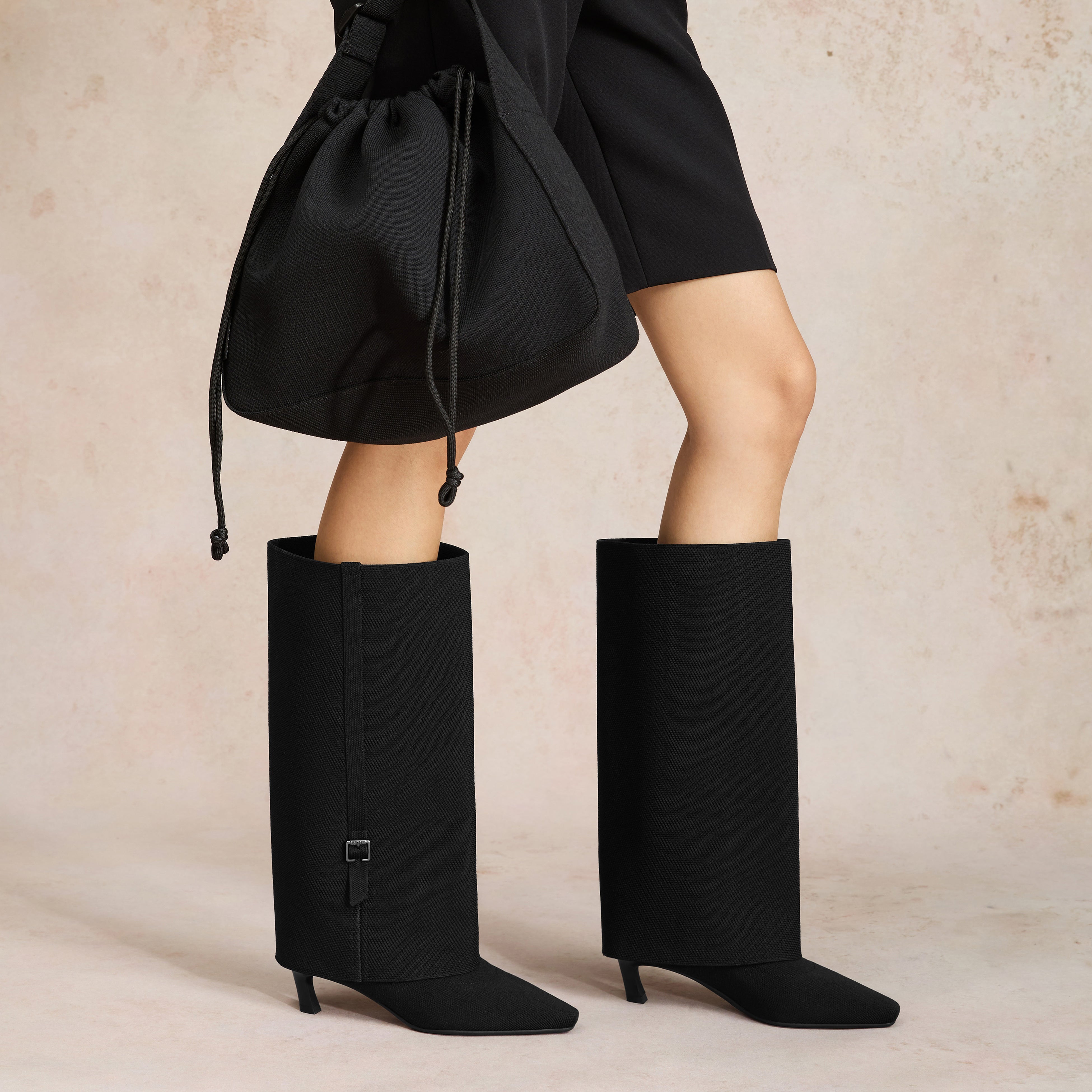 VIVAIA ニットロングブーツ VIVAIA ニットロングブーツ