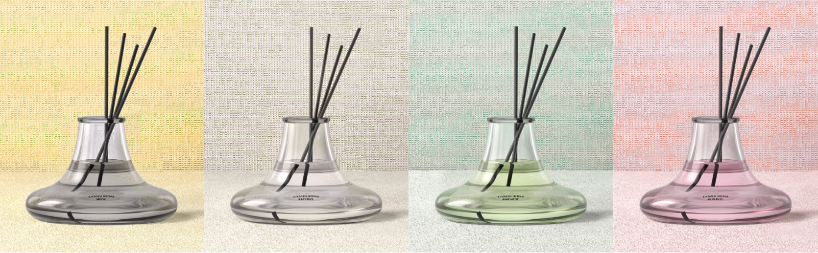 TAMBURINS ホームフレグランスラインを発表 | 株式会社 IICOMBINED