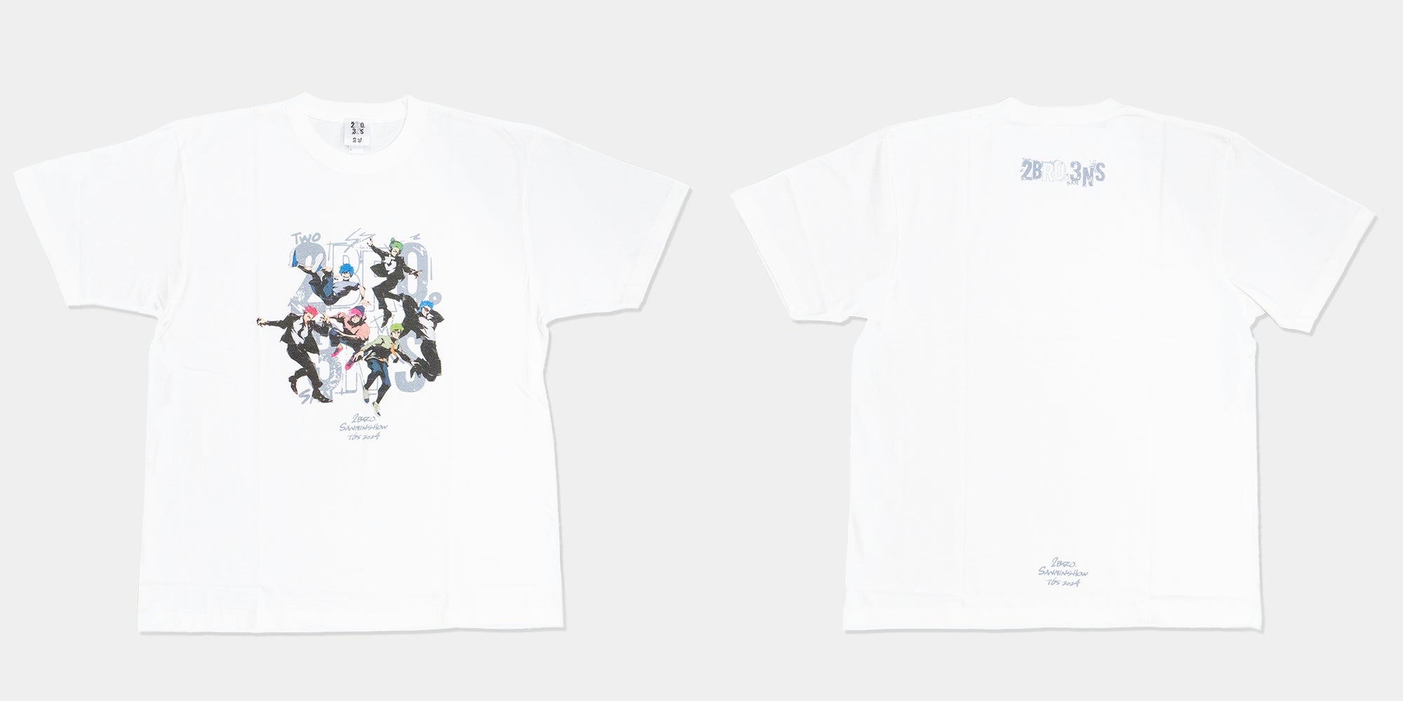 2BRO. 三人称 Tシャツ&トートバッグ (おまけ缶バッジ付) 大人気ゲーム実況者『2BRO.』と 『三人称』がコラボした「2BRO.x