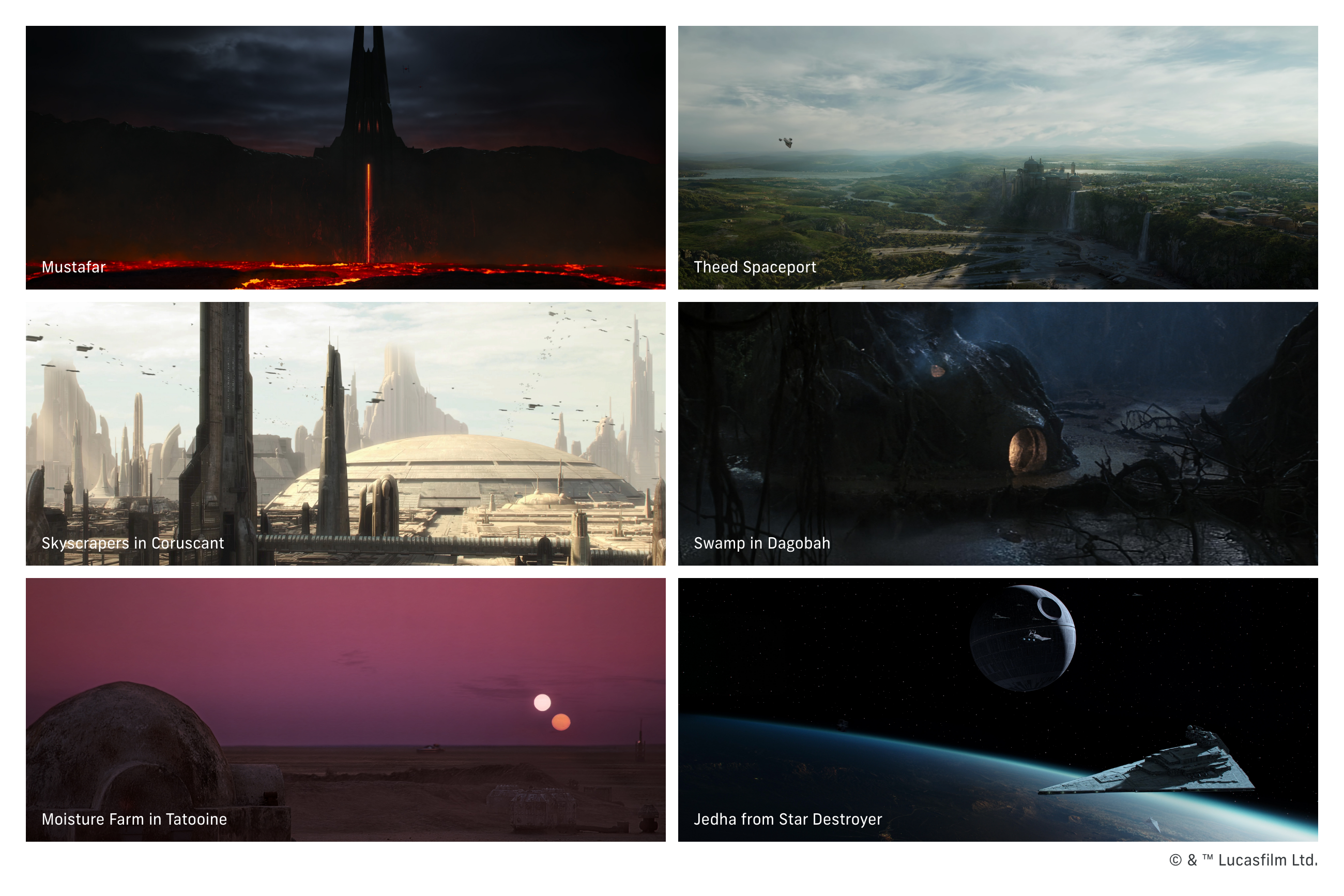 アトモフウィンドウ2 STAR WARSモデル3台セット 13724-65-