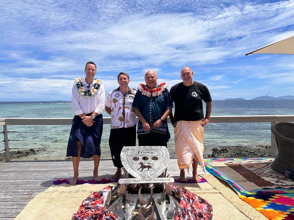 フィジー政府観光局とCounting Coralによるサンゴ礁遺伝子バンクの立ち上げ 写真：フィジー政府観光局