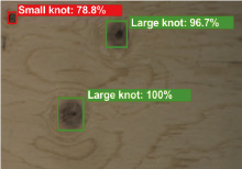 操作画面（物体検出）