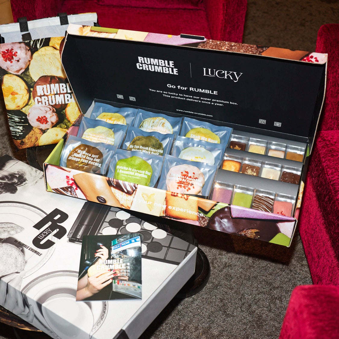 年間販売時間約30分のRUMBLE CRUMBLEより年2回販売「ダイヤモンドBOX