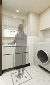 ▲洗面空間イメージ