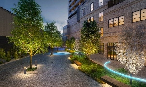 【画像⑤】プロムナード完成予想CG