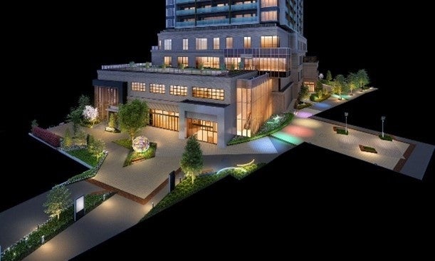 【画像④】外構部分完成予想CG