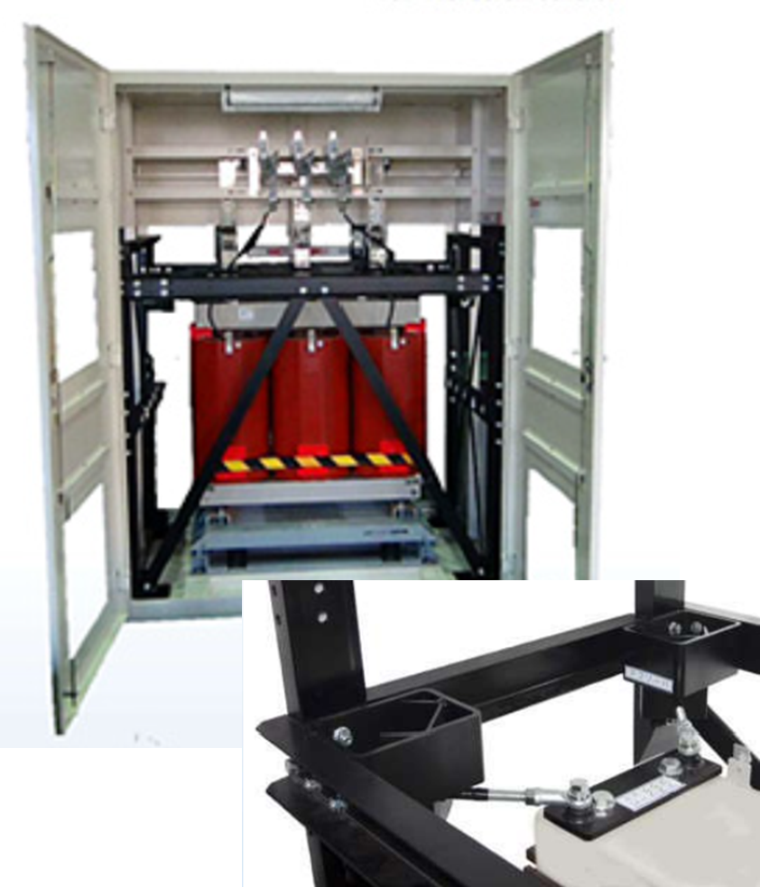 ▲耐震装置画像 （特許機器株式会社提供）