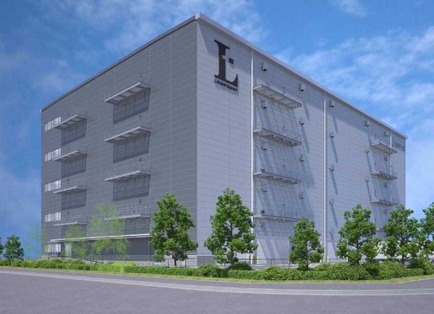 ▲『（仮称）LOGIFRONT厚木』完成予想図