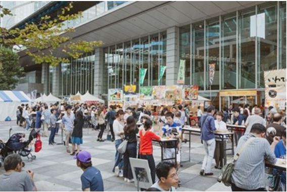 ▲「品川インターシティ」で開催されたイベントの様子