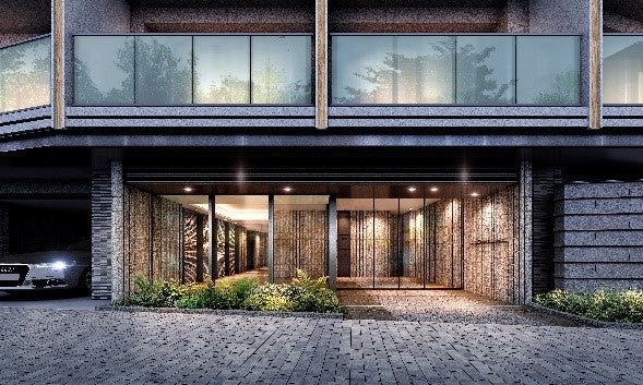 ▲エントランス完成予想図