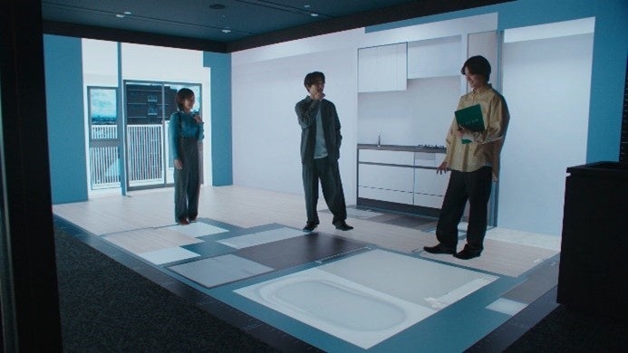 LIVIO Life Design! SALON 「リアルサイズスクリーン」　「見えるか、未来」篇78秒より