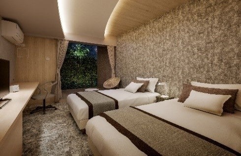 ▲ゲストルーム完成予想CG