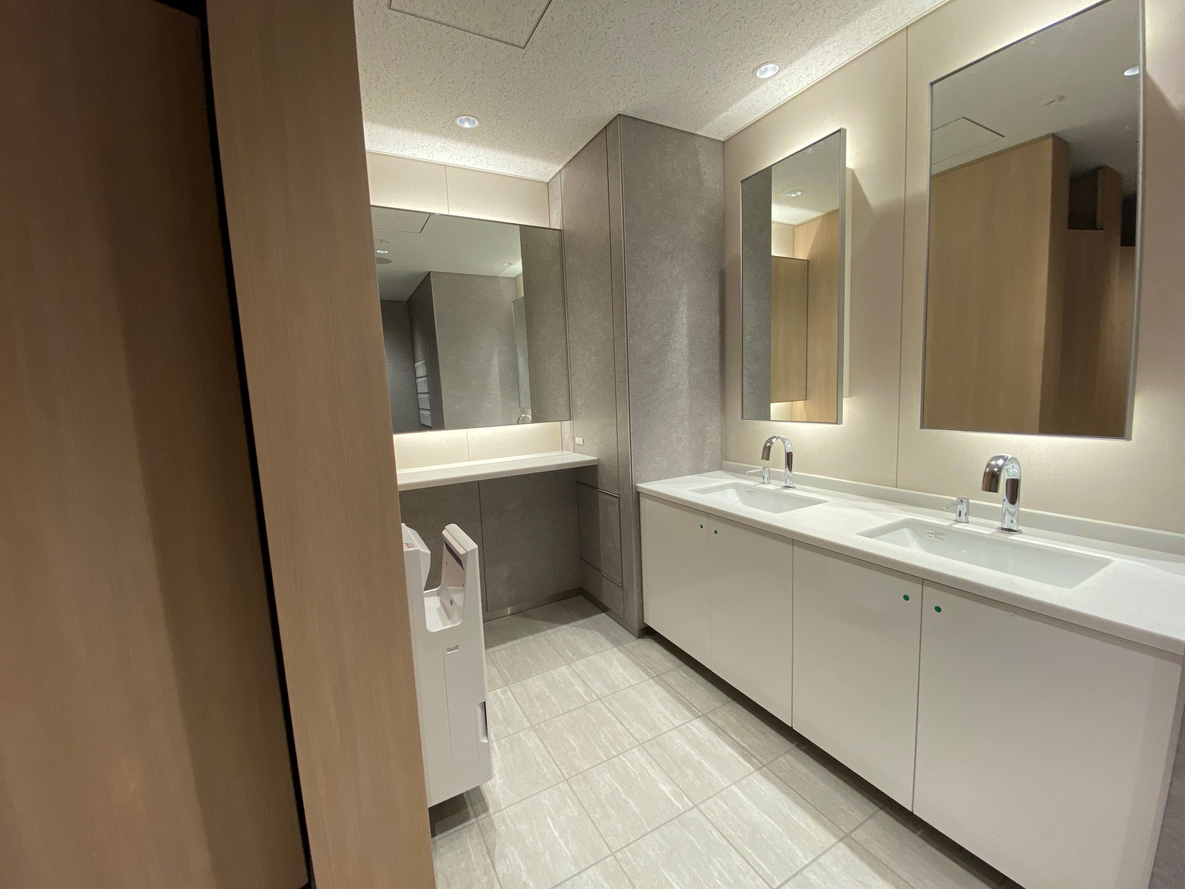 ▲女性用トイレ