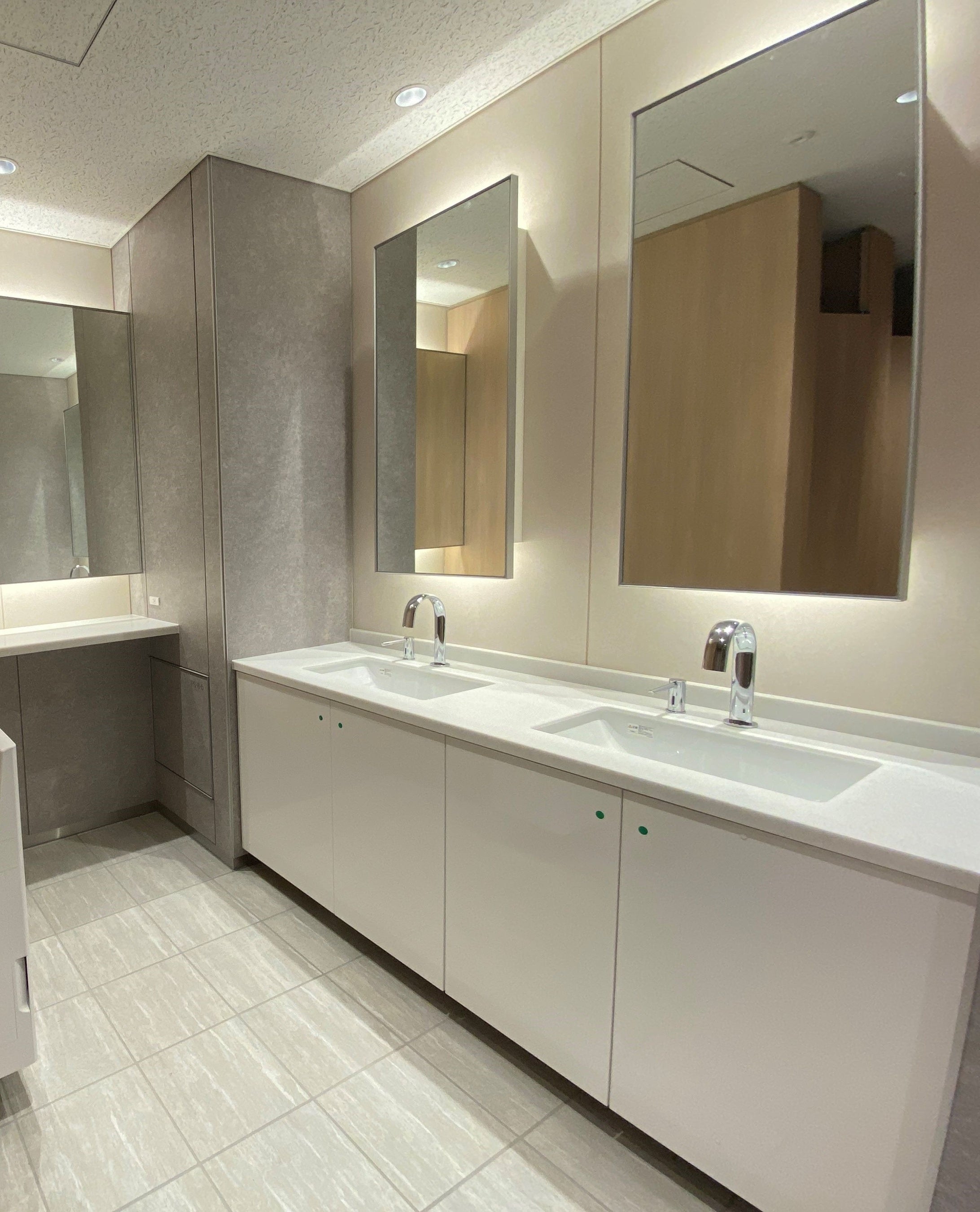 ▲女性用トイレ