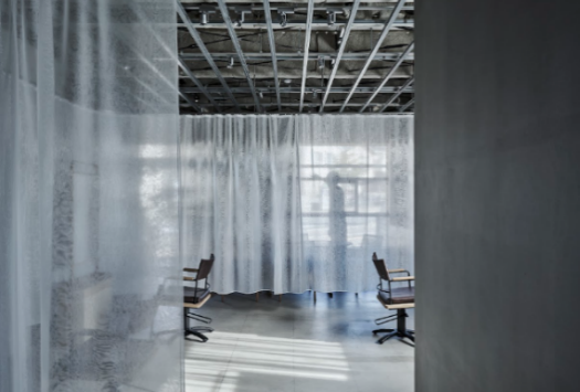 fabricscape監修・製作の間仕切りイメージ