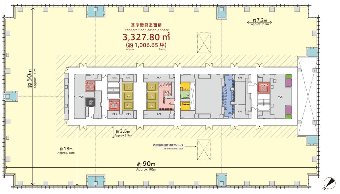 ■基準階平面図