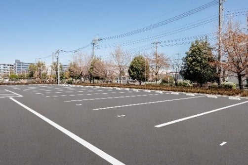 ▲トラック駐車場