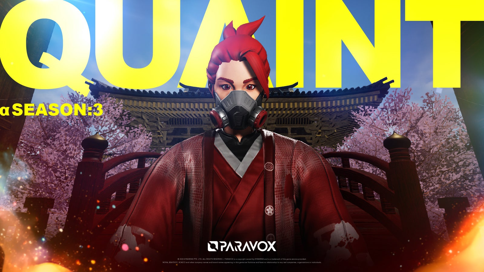 「PARAVOX」新シーズン「QUAINT」本日開始!新ブランド&マップで革新的なバトル体験を! 「PARAVOX」新シーズン「QUAINT」本日開始!新ブランド&マップで革新的なバトル体験を!