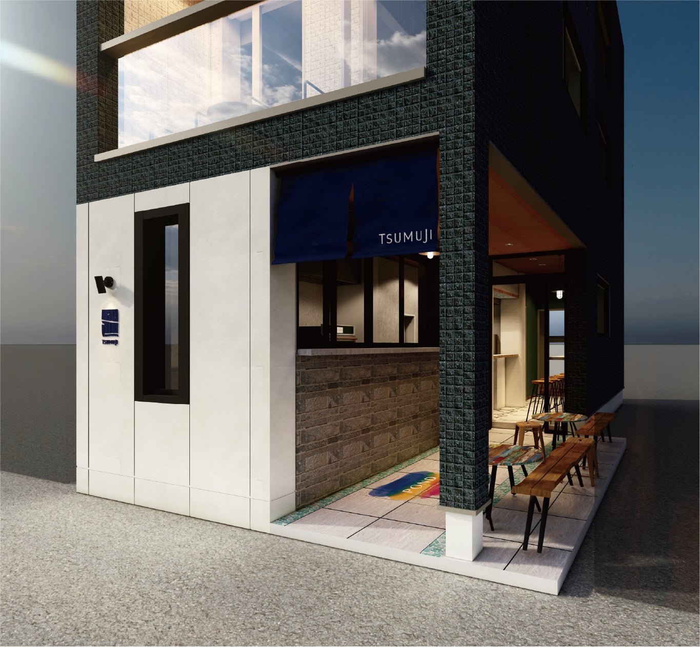 一棟まるごと新業態。新たなランドマークとなるフードホール “TSUMUJI 一棟まるごと新業態。新たなランドマークとなるフードホール “TSUMUJI