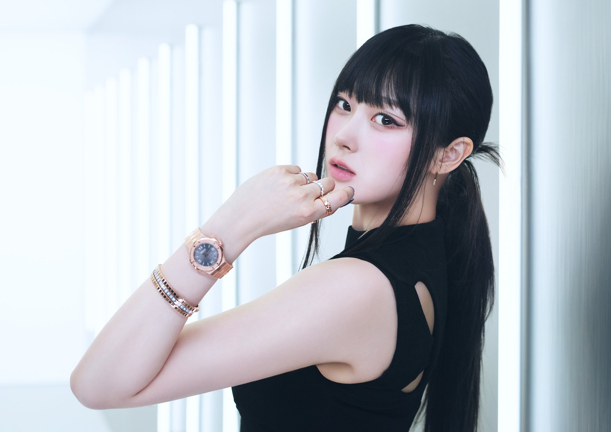 当店在庫してます！ Chopard】Chopard 株式会社の ジャパン ショパール | aespa X 時計
